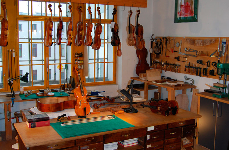 Geigenbauatelier im Werkstättenhof
